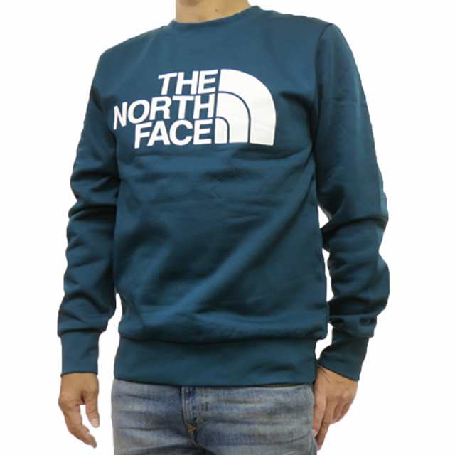 【○％OFF！】THE NORTH FACE ノースフェイス メンズトレーナー NF0A89FG / M EASY CREW FARTHEN COPPER ブルー /2024秋冬新作