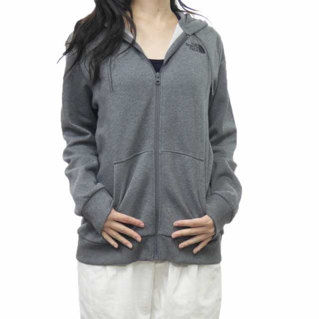 【○％OFF！】THE NORTH FACE ノースフェイス レディースジップアップパーカー NF0A89EW / W SIMPLE DOME FULL ZIP TNFMEDIUMGRYHTR グレ