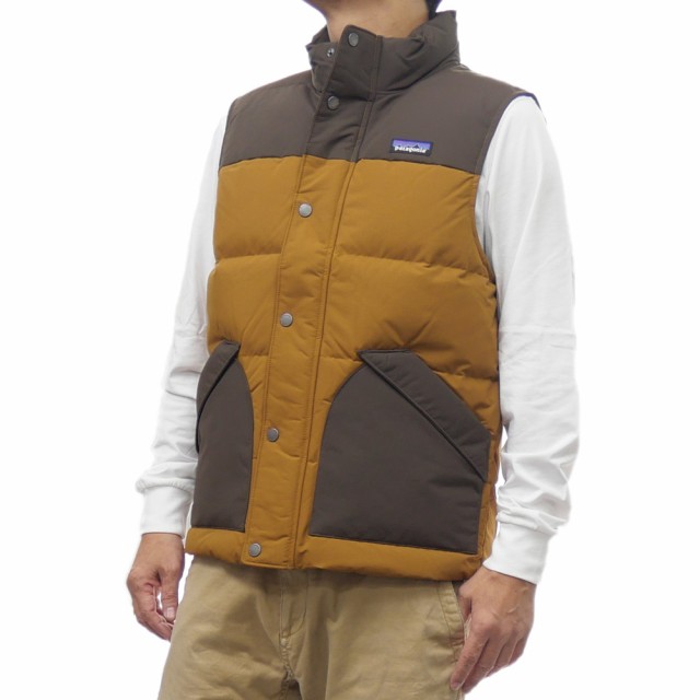 【3％OFF！】PATAGONIA パタゴニア メンズダウンベスト 20785/MEN’S DOWNDRIFT VEST（メンズダウンドリフトベスト） SHBN キャメル /202