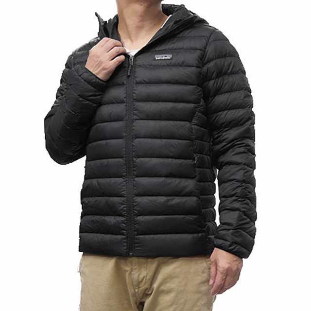 【2％OFF！】PATAGONIA パタゴニア メンズダウンブルゾン 84702/MEN’S DOWN SWEATER HOODY（メンズダウンセーターフーディ） BLK ブラッ