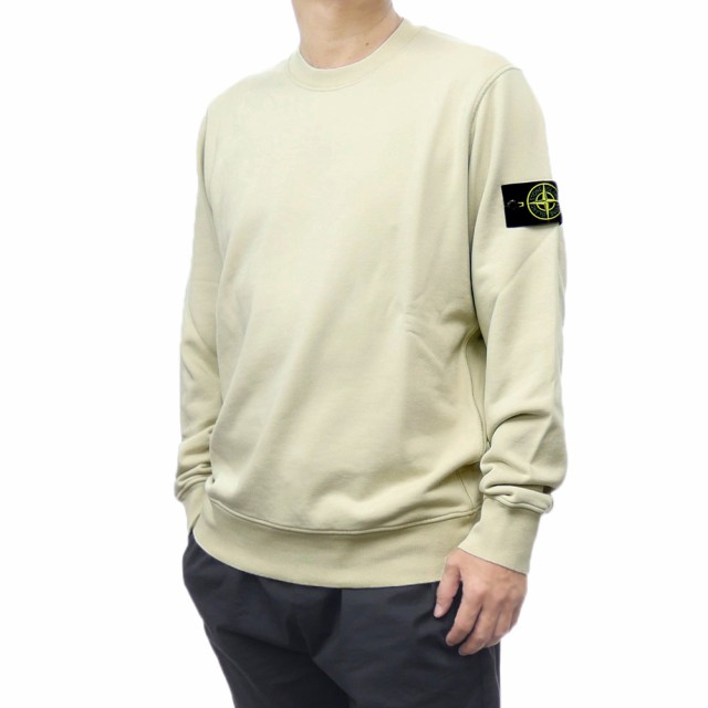 【31％OFF！】STONE ISLAND ストーンアイランド メンズトレーナー 63051 ダスティイエロー /2024秋冬新作