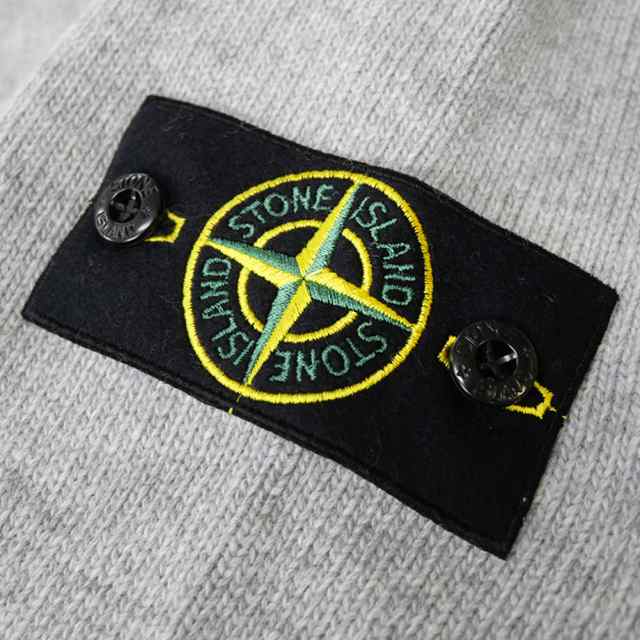 【31％OFF！】STONE ISLAND ストーンアイランド メンズクルーネックセーター ニット 508A3 グレー /2024秋冬新作