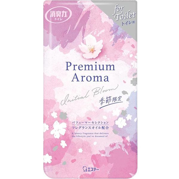 【季節限定】消臭力 プレミアムアロマ トイレ用 置き型 イニシャルブルーム サクラ 400mL [きらく屋][f]