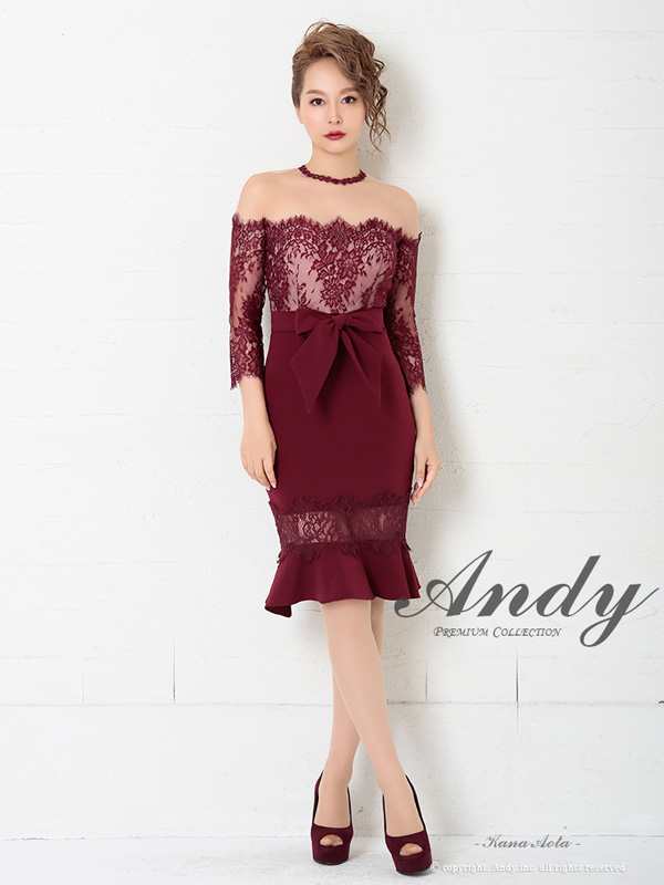 Andy ドレス AN-OK2483 ワンピース ミニドレス andyドレス アンディドレス クラブ キャバ ドレス パーティードレスの通販は