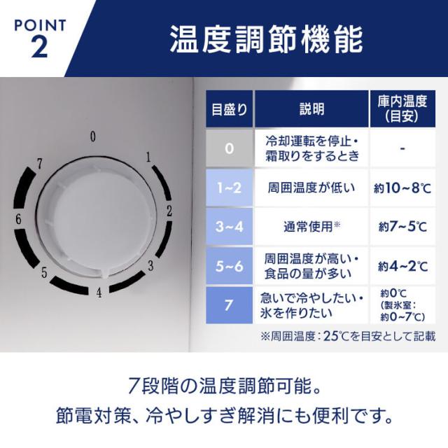 冷蔵庫 小型 一人暮らし ミニ冷蔵庫 サブ冷蔵庫 冷凍 ４６L 新生活 １ドア冷蔵庫　４６L HDL-46S ヒロコーポレーション 冷蔵庫 小型 一人暮らし ミニ冷蔵庫 サブ冷蔵庫 冷凍 ４６L 新生活 送料無料_3