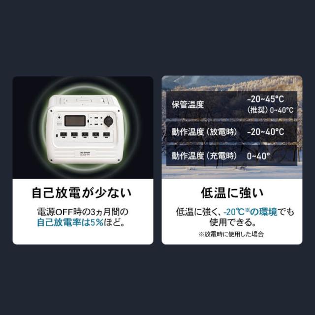 電源 バッテリー ポータブル電源 PS720AA-W ホワイト コンパクト 小型 ポータブル 電源 バッテリー キャンプ アウトドア 防災 車中泊 スマートフォン 充電 スマホ充電 カーソケット アイリスオーヤマ 送料無料_5