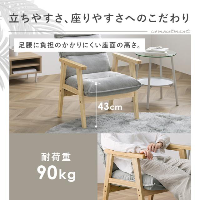 1人掛けソファ ハイバック ソファ 1人掛けハイバックソファ LHB-1S