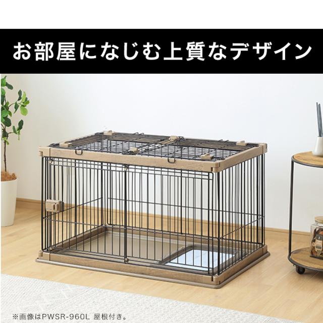 犬ゲージ　木製　屋根付き Amazon.co.jp: DKPLOE 木犬ケージ 木製犬クレート屋根付き犬ケージト