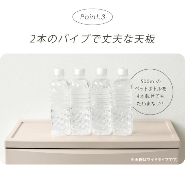 【2個セット】チェスト 5段 プラスチック 北欧 幅53 衣装ケース タンス コロネチェスト アイリスオーヤマ ライトベージュ ダークグレー ブルーグレー ピンクベージュ ホワイト CLN-545