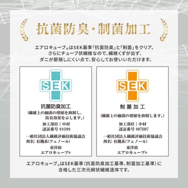 【開梱設置対象】＼コンパクト収納／マットレス セミダブル 六つ折り 折りたたみ 厚さ5cm 硬め 体圧分散 高反発 寝返り 軽量 コンパクト 抗菌 防臭 通気性 湿気対策 敷布団 オールシーズン 来客用 おりたたみ 寝具 アイリスオーヤマ エアリーマットレス Airy MARS-6SD *