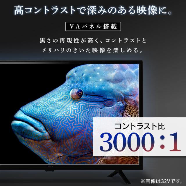 テレビ 24v 型 液晶テレビ 本体 VAパネル HD ハイビジョン チューナー内蔵 ダブルチューナー 裏番組録画 2台目 セカンドテレビ 子ども部屋 寝室 シンプル 地上 BS 110度CSデジタル tv 一人暮らし 24 アイリスオーヤマ LT-24WSX-F1 *_2