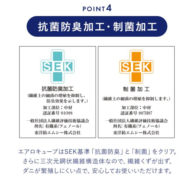 敷布団 ダブル 洗える 丸洗い 清潔 通気性 湿気 抗菌防臭 コンパクト 軽量 軽い ふんわり オールシーズン リバーシブル 高反発 体圧分散 来客用 ほこりが出にくい マットレス不要 敷き布団 敷きふとん アイリスオーヤマ エアリー Airy ASFP80-D * 送料無料_14