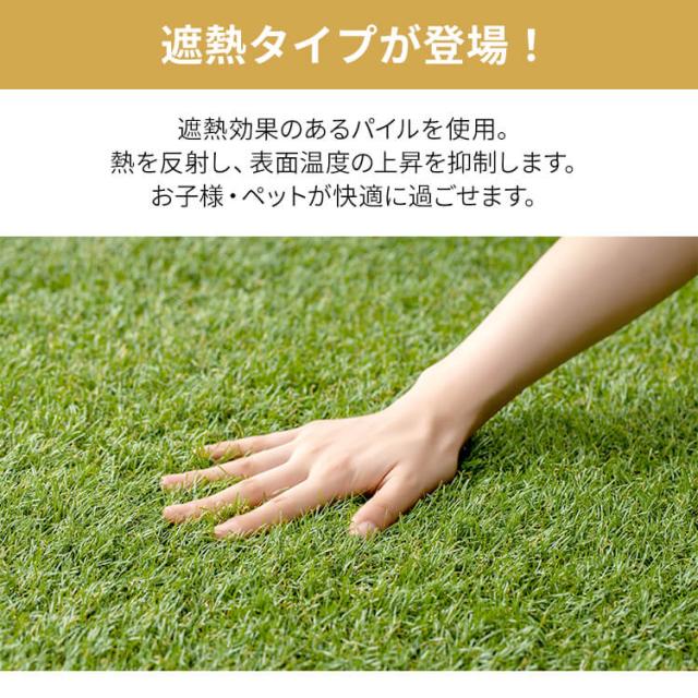 人工芝 アイリスオーヤマ 芝生 リアル人工芝 ロールタイプ 1m×10m 防草シート メンテナンス不要 防草シート 一体型 リアル 遮熱 雑草防止 DIY ガーデン 庭 ベランダ ガーデニング 子供 ペット テラス バルコニー 高耐久 水はけ 撥水 BPS-30110 *_1