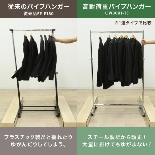 パイプハンガー コート掛け ハンガーラック 2段 ラック 収納ラック