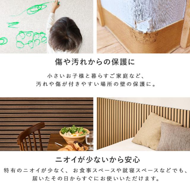 吸音パネル　イパネッラ 270611000 [代引不可] 吸音パネル 壁面吸音材 DIY壁材 防音パネル 壁用吸音材 インテリアパネル 木目調パネル 賃貸OK壁材 簡単施工パネル おしゃれ壁材 送料無料_5