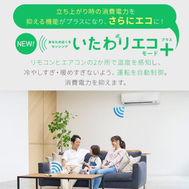 エアコン 20畳用 節電 電気代 アイリスオーヤマ IHF-6309G 省エネ いたわりエコモード プラス 消費電力 エコ リビング 内部清浄 奥行スリム スタンダード ルームエアコン 6.3kW