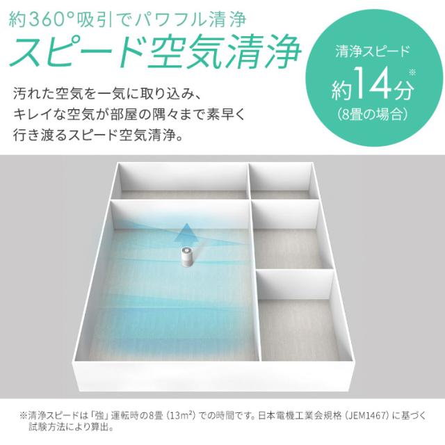 6,000円OFFクーポン!~9/15 9:59／空気清浄機 ペット 20畳 加湿器 気化