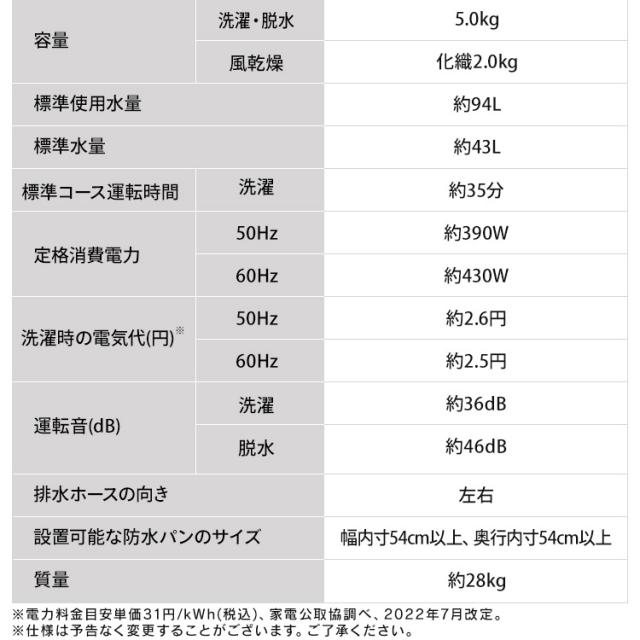 【設置込】 洗濯機 5kg 縦型洗濯機 全自動洗濯機 本体 一人暮らし 縦型 特急コース 時短 タイパ ガチ落ち 極渦洗浄 清潔 洗濯物 取り出しやすい コンパクト イリスオーヤマ オッシュ フィット ITW-50B01 * (HS) 安心延長保証対象 送料無料_15