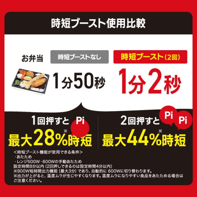 電子レンジ 22L 単機能レンジ22L IMB-F2202 単機能レンジ 電子レンジ レンジ フラットテーブル フラット 時短ブースト機能 あたため 単機能 シンプル アイリスオーヤマ 送料無料 安心延長保証対象_3