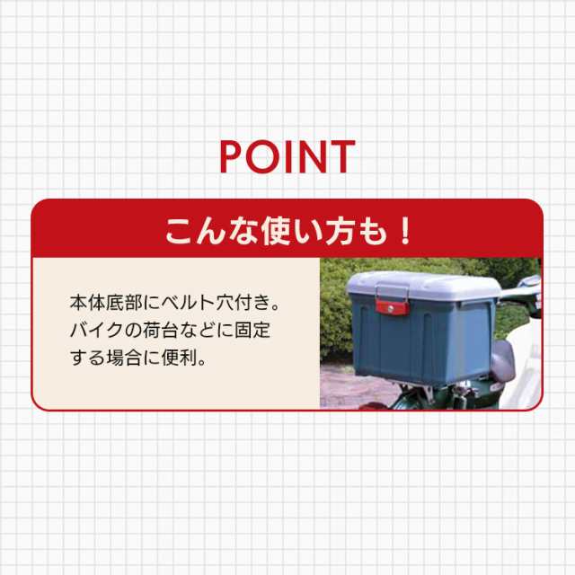 収納ボックス 屋外 コンテナボックス 蓋付き 鍵付き アウトドア