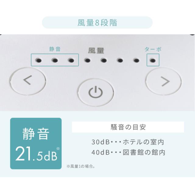 サーキュレーター アイリスオーヤマ dcモーター 洗える 上下 左右 自動首振り 扇風機 28畳 省エネ 節電 パワフル送風 入タイマー 切タイマー リモコン付き 風量8段階 軽量 簡単お手入れ 換気 衣類乾燥 部屋干し 分解 梅雨対策 WOOZOO PCF-SDC15T-EC *_7