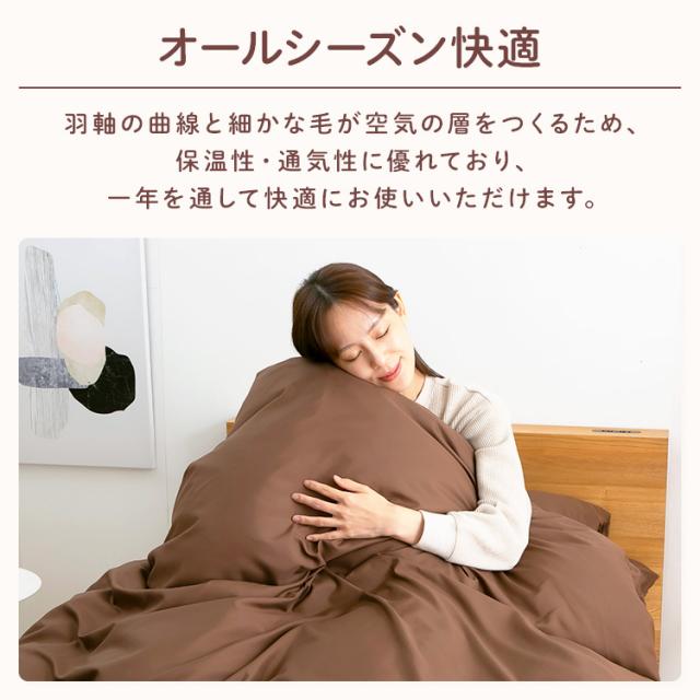 羽根布団7点セット シングル 羽根布団セット 布団セット 羽根布団