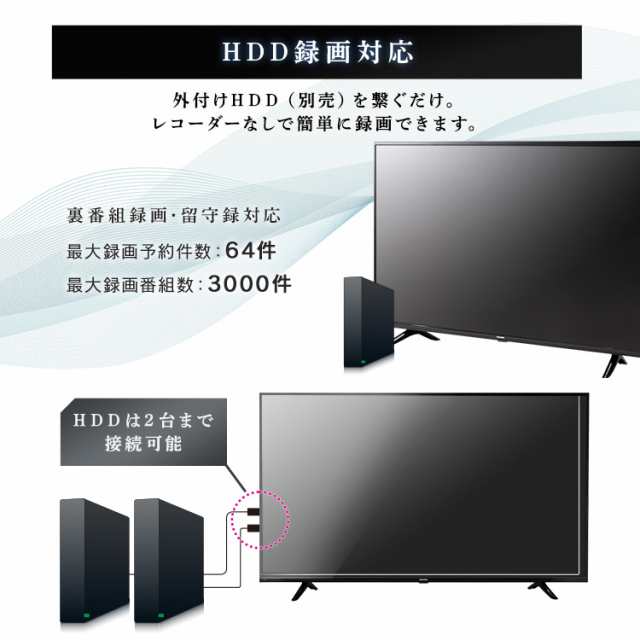 テレビ 液晶テレビ 4K対応液晶テレビ 50V型Fiona 50UB10PC ブラック テレビ 液晶テレビ TV Fiona 4K 4K対応 50V型  50インチ 薄型 軽量 地デジ BS CS データ放送 アイリスオーヤマ 送料無料 安心延長保証対象の通販はau PAY マーケット -  アイリスプラザ au PAY マーケット ...