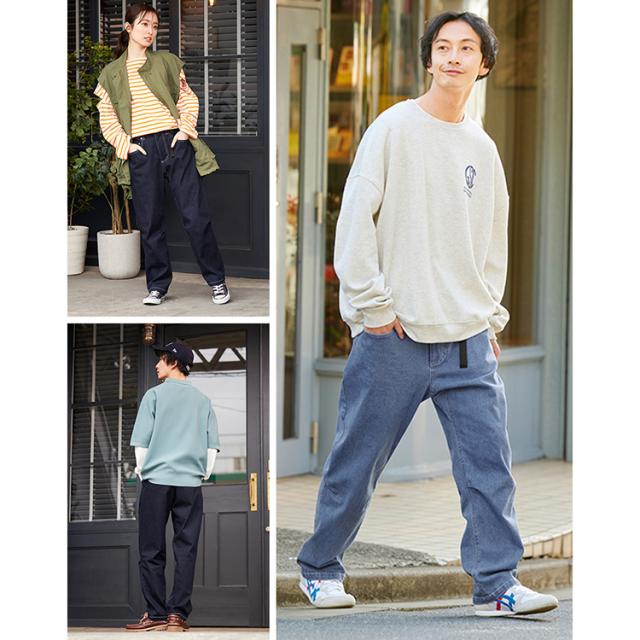 デニムクライミングパンツ FC23100 ブリーチブルー インディゴブルー S M L XL 3L パンツ メンズ レディース デニム カジュアル ストレッチ カーゴ カーゴパンツ イージーパンツ ウエストゴム ロング ボトムス アウトドア 春夏 アイリスオーヤマ 送料無料 outlet_7