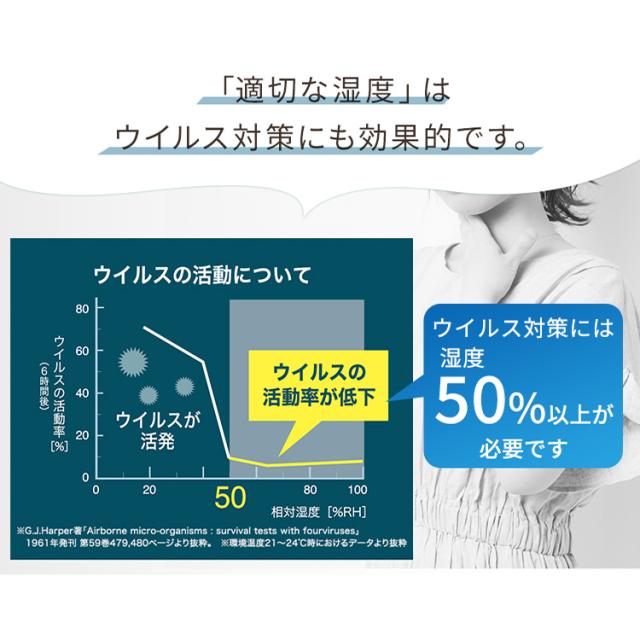 [安心延長保証対象] 加湿器 大容量 5.0L 19畳 ハイブリッド式 アイリスオーヤマ (加熱式 スチーム + 気化式) 加湿表示あり 加湿量 700ml/h 連続17時間 HVH-700R1 ホワイト ブラウン