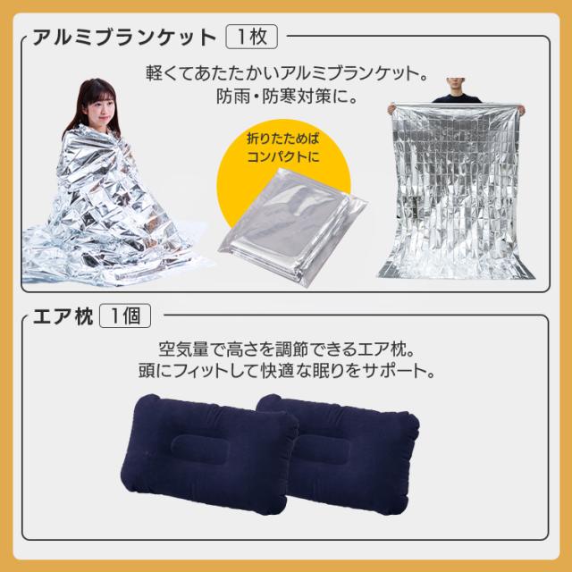 防災グッズ 防災リュック 1人用 アイリスオーヤマ 避難リュック 防災セット 1人用31点 BS131 災害 エアベッド アルミブランケット マスク 衛生用品 震災 台風 避難 緊急 非常用 備え セット 1人用 アイリスオーヤマ 送料無料_8