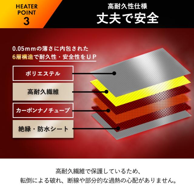 電熱ベスト ヒートベスト ヒーターベスト 防寒着 ヒートウェア ウィメンズヒートベストセット GT21623-BK ヒーターベスト バッテリー付 メンズ 電熱ベスト ヒートジャケット 電熱インナー USB 水洗い可 アウトドア レジャー ゴルフ スポーツ 作業着 アイリスオーヤマ 送料無料_8