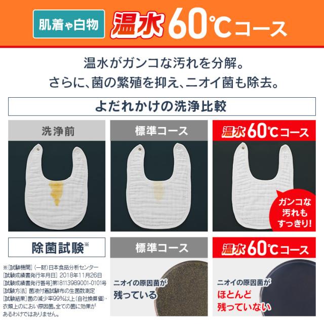 洗濯機 [設置無料] ドラム式洗濯機 8kg アイリスオーヤマ CDK832 8kg おしゃれ 台無 ホワイトアイリスオーヤマ温水 部屋干し タイマー 節水 温水洗浄 温水コース ランドリー 新生活 家電 一人暮らし きれい キレイ 洗濯 毛布 送料無料 安心延長保証対象_6