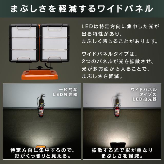 ライト LEDワークライトワイドパネル 防水仕様 ベースタイプ LWT-10000B-WP LEDベースライト AC式 べースライト スタンドライト 照明 LED LEDライト LED照明 ライト 明かり 投光器 作業灯 LED投光器 屋内 屋外 置き型 ワークライト アイリスオーヤマ 送料無料