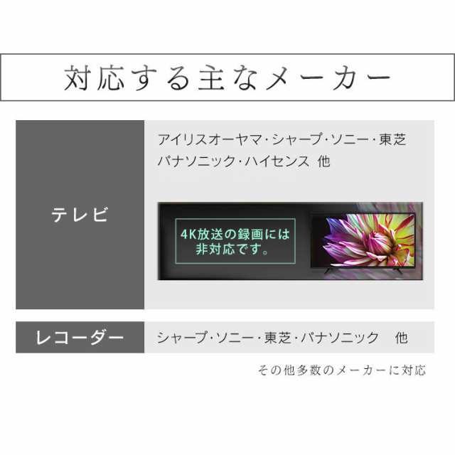 テレビ録画用 外付けハードディスク 3TB HDD テレビ LUCA 24時間連続