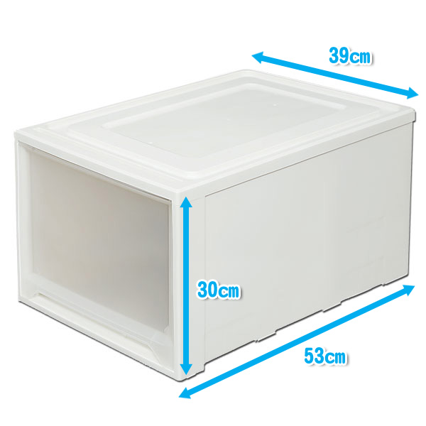 収納ケース 収納ボックス 衣装ケース クローゼット収納 【3個セット】収納ケース 収納ボックス 引き出し ロングチェスト MG-5330 衣装ケース 収納ケース 収納BOX 送料無料_1