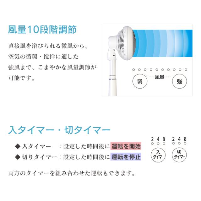 サーキュレーター dcモーター アイリスオーヤマ サーキュレーター扇風機 24畳 首振り 左右 静音空気循環 リモコン付 シンプル 大風量 扇の通販は