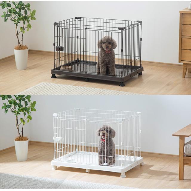 システムサークルトレー付き STS-600TN 全2色 サークル ケージ カゴ システムサークル 犬 アイリスオーヤマ 送料無料_4