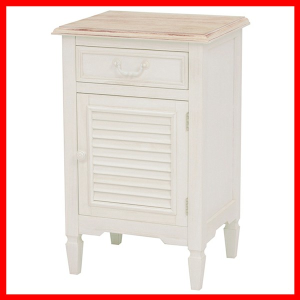 チェスト 収納用品 衣類 サイドチェスト ホワイト MCH-6166WH [プラザセレクト] 送料無料