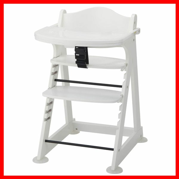 カトージ プレミアムベビーチェアmamy ホワイト 22385 廃盤KATOJI