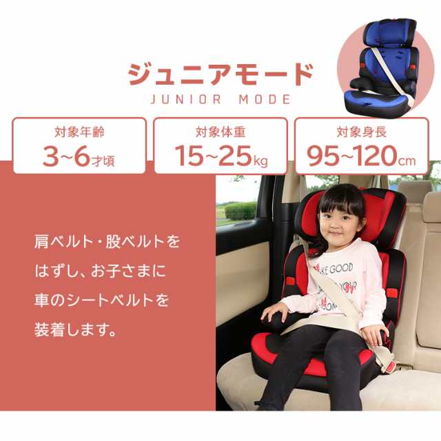 チャイルドシート ジュニアシート 子供 チャイルドシート 1歳から チャイルド ジュニアシート 902 送料無料 ブースターシート カーの通販はau Pay マーケット アイリスプラザ Au Payマーケット店