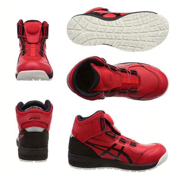 ウィンジョブ CP304 Boa 1271A030 25.5〜27.0cm アシックス 全4色・4サイズ ASICS 安全靴 CP304 ハイカット BOAシステム JSAA規格 A種先芯 作業靴 スニーカー ワーキングシューズ 送料無料