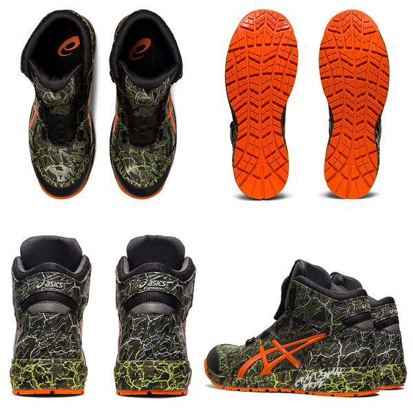 ウィンジョブ CP304 Boa 1271A030 25.5〜27.0cm アシックス 全4色・4サイズ ASICS 安全靴 CP304 ハイカット BOAシステム JSAA規格 A種先芯 作業靴 スニーカー ワーキングシューズ 送料無料