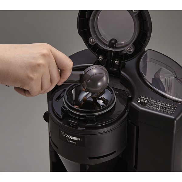 象印 コーヒーメーカー 珈琲通 ブラック EC-SA40-BA 象印 コーヒーメーカー 全自動 コーヒー通 coffee EC-SA40 挽きたて ZOJIRUSHI 高温抽出 ecsa40 送料無料_3