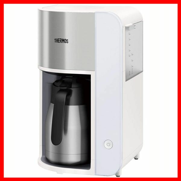 サーモス 真空断熱ポットコーヒーメーカー ホワイト ECK-1000_WH コーヒーメーカー ステンレス ドリップ 魔法瓶 真空断熱 保温 ドリップ 1000ml THERMOS 省エネ設計 送料無料の通販は 10,937円