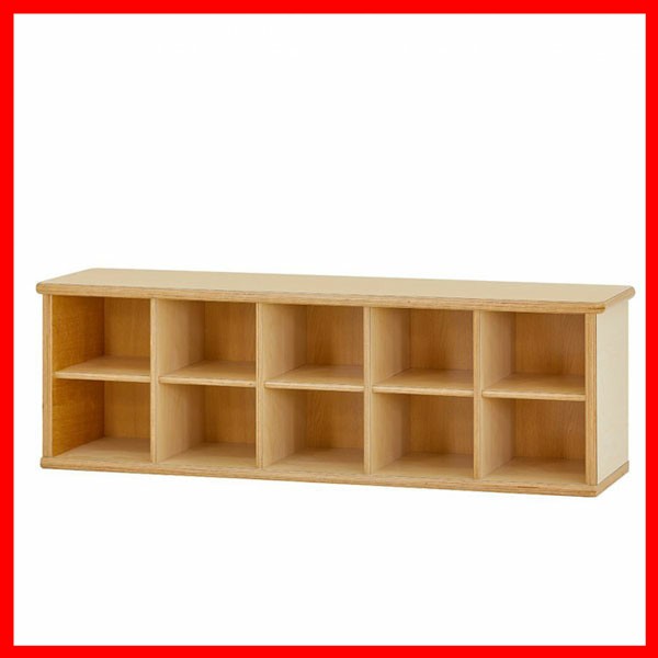 シューズ箱 10足収納 10000 カトージ シューズラック 靴箱 下駄箱 シューズ箱 木製 2段 10足 収納 ロッカー 収納 幼稚園 保育園 安心 KATOJI 送料無料の通販は