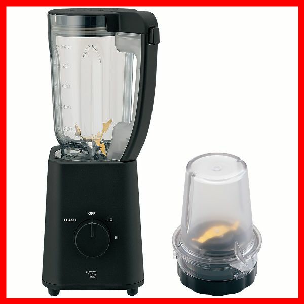 象印ミルつきミキサー ブラック BM-SS10-BA 象印 黒 ミキサー ミルつき ジュース 野菜 健康 安心 安全 お手入れ簡単 送料無料