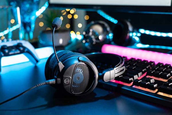 ゲーミングヘッドセット ATH-GDL3 全2色 ヘッドホン ヘッドセット ゲーム用 臨場感 軽量 マイク取外し可 開放型 テレワーク オンライン授業 オーディオテクニカ 送料無料_6