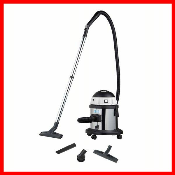 乾湿両用掃除機 シルバー/ブラック/グレー WDV-15S CLEAN SELECT 掃除機 乾湿両用 業務用 光触媒コーティング バキューム 液体吸引 キャニスター掃除機 クリーンセレクト ステンレスタンク 静電気対策 送料無料