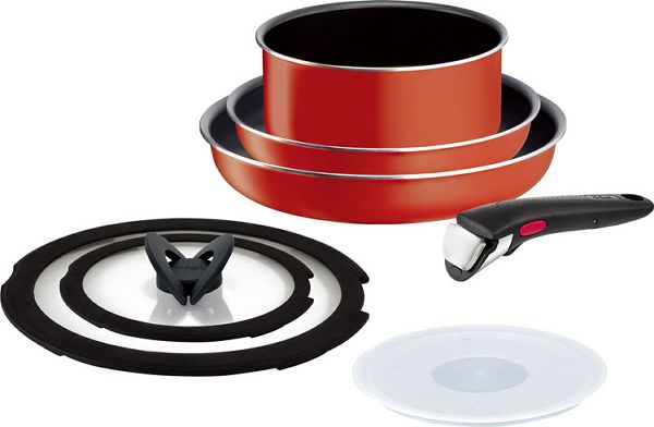 ティファール インジニオ・ネオパプリカレッドセット7 L15190 T-fal