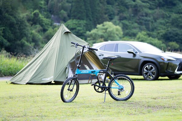 PELTECH Flip one 軽量アルミ折り畳み太タイヤ自転車 総重量11.8